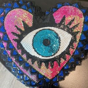 Bundle of 20 evil eye sew in design